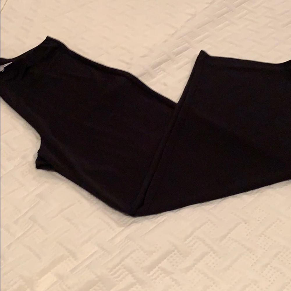 Vintage Liz Claiborne polyester wide leg pants